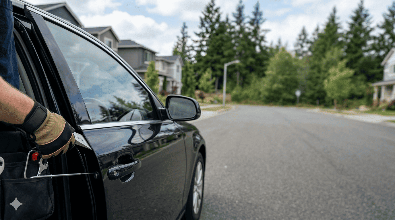 Emergency car unlock service in Renton WA