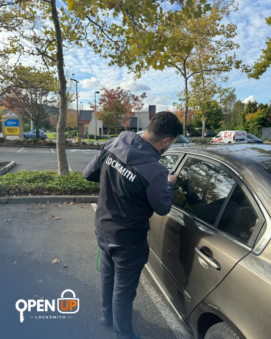 Open Up Locksmith car lockout service in Renton WA