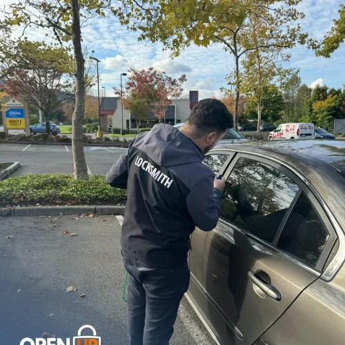 Car lockout service in Seattle by Open Up Locksmith